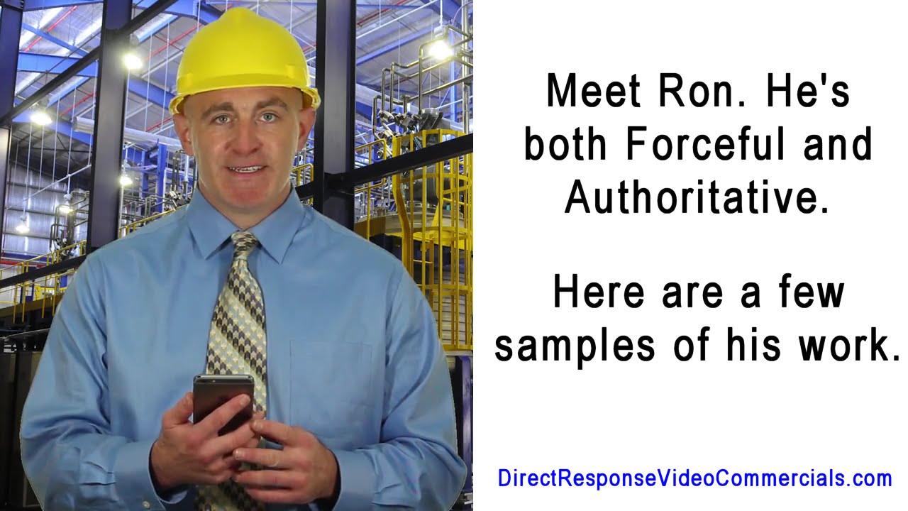 Ron Direct Response Video Commercials