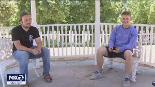 Two Scotts Valley brothers save woman from fiery crash along Highway 17