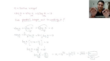 Logarithm|| Algebra||CAT 2025|| Sandeep Garg Sir #catquantitativeaptitude  #cat2025