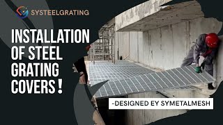 SYMETALMESH platform steel grating: Installed in the sewage treatment plant in Thailand