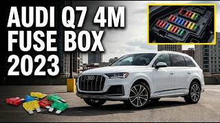 2023 Audi Q7 4M Fuse Box Diagram – Location, Layout and Fuse Functions Explained