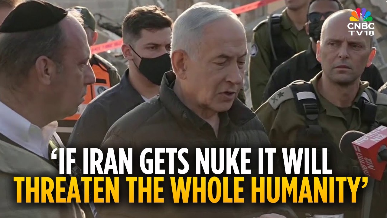 FULL UNCUT: Netanyahu Visits Attack Site In Beit Shemesh Amid Israel Iran War | Trump on Iran | N18G