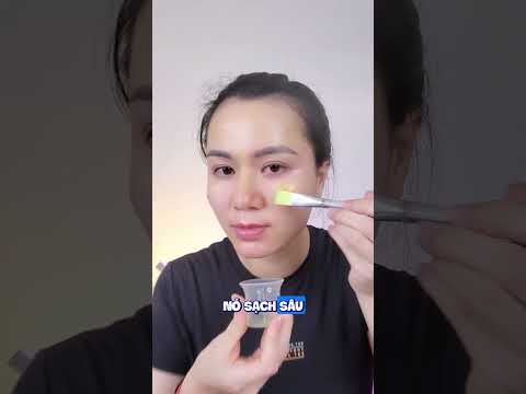 Xử lý làn da mụn ẩn, lỗ chân lông to #nguyenmaihuong #chamsocda
