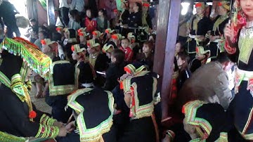 (#31) đám cưới độc lạ tiếng hát người dân tộc dao pả dung kìm miền | Lý vlog