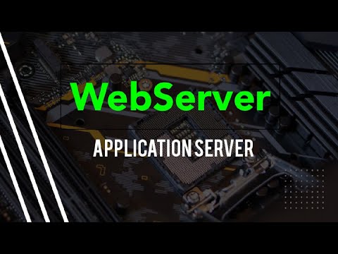 webserver vs application server