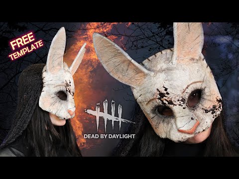 How To Make A Huntress Cosplay Mask Dead By Daylight - Free Foam Template Dbd Or Bio Shock Splicer