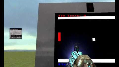 Garrysmod: Console Screen Games