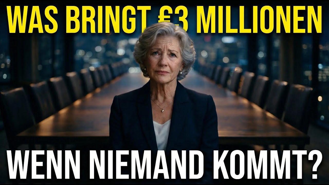 Ich bin 71... 30 Stühle, 0 Gäste – dann verstand ich ALLES