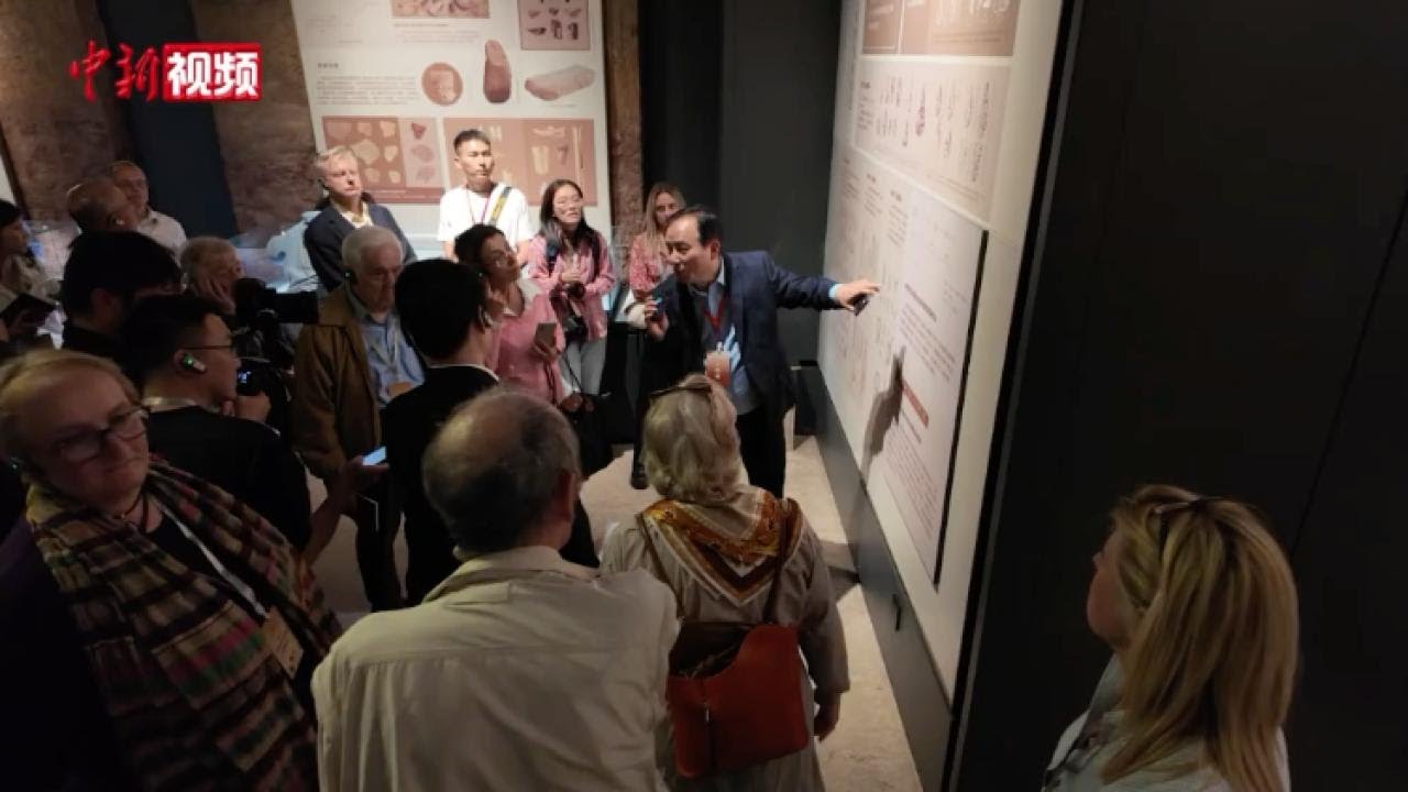 外籍古典学专家学者：郑州文物“前所未见” 与众不同
