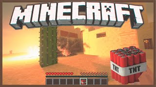 Realistic TNT explosion in Minecraft | Minecraft Teardown Mod screenshot 2