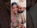 Sabool Ali and Ali Ansari weeding best Couple's ♥️😍#tranding #viral #drama #love #shorts