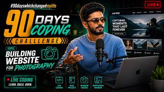 Day-05 Coding Journey 🔥 | Building Photography Website Live | Telugu Live Coding