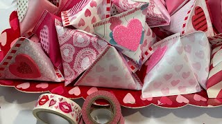 Valentine Fortune Cookie Pouches