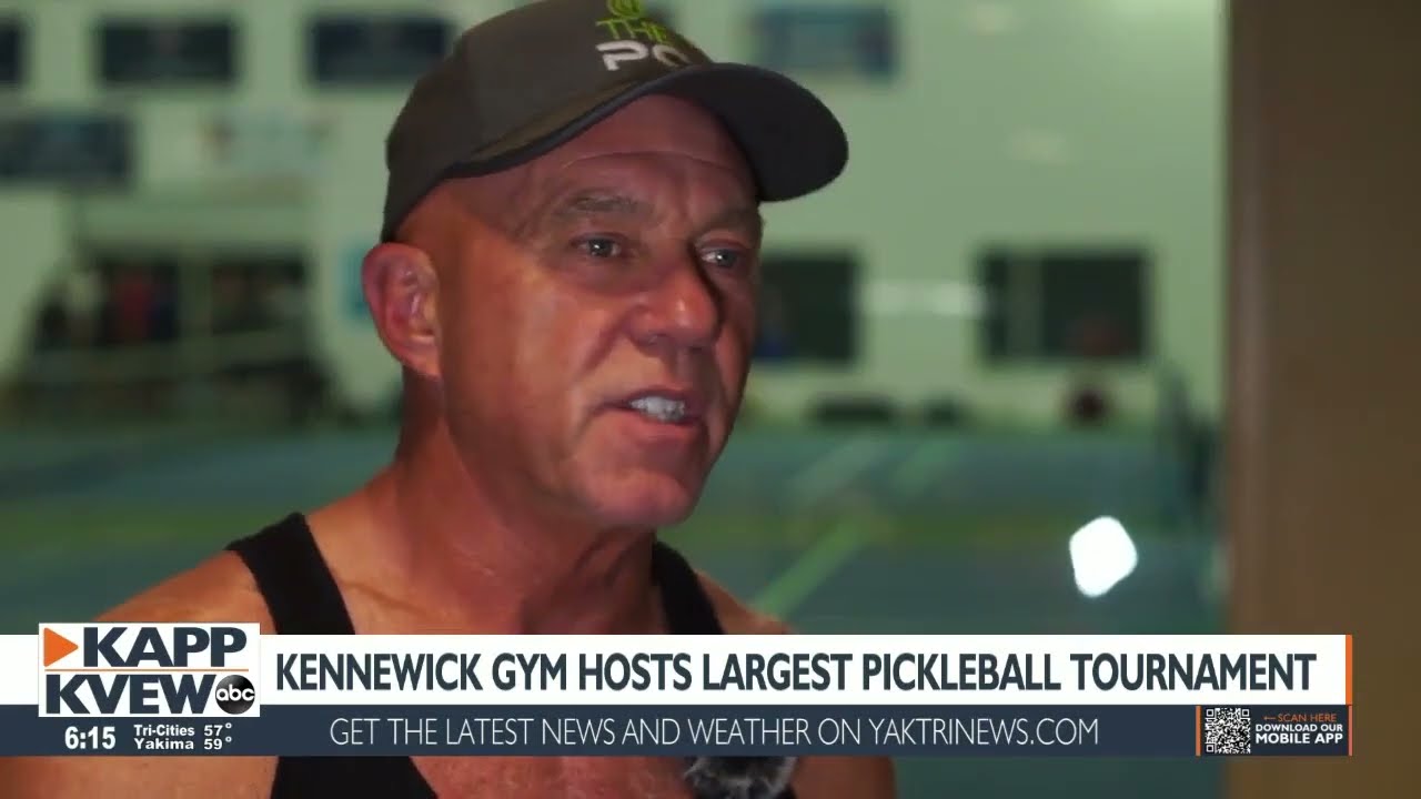 Largest pickleball tournament takes over Kennewick gym YouTube