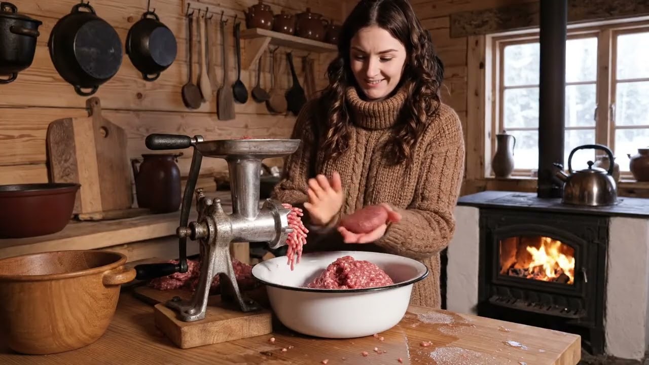 Living Alone in Siberia’s Taiga at −71°C | Extreme Cold Survival & Cooking