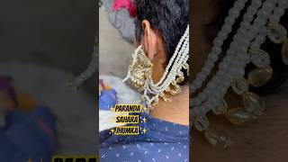 😍3in1 beautiful paranda jhumka sharay all colors available #buttfashionhouse