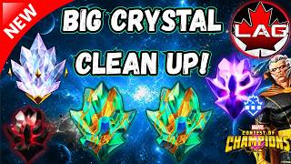 CEO CRYSTAL CLEAN UP!! 🧼💎300k 7 Star Shards! Epoch Nexus! New Titan Pool! - Marvel Contest Champions