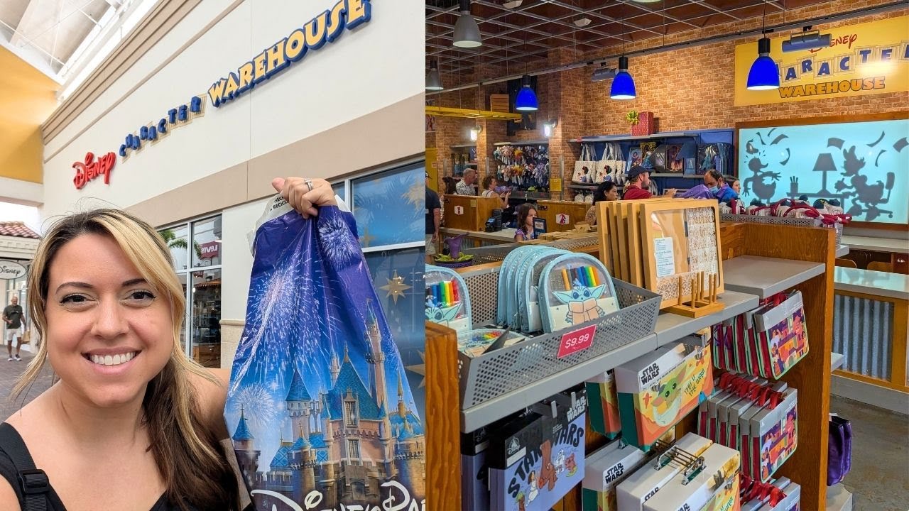 Shopping at the Disney Character Warehouse Outlet on International Drive! Orlando 2024