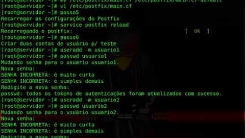 Instalando o Servidor de E mail no Linux Fedora CentOS
