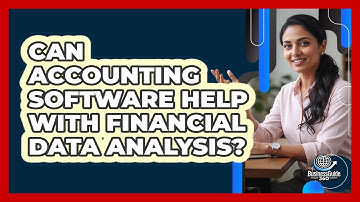 Can accounting software help with financial data analysis?