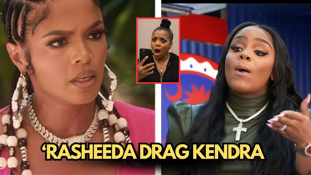 Rasheeda DRAGS Kendra 😱 ‘This Girl SLEPT With MY Man!’ | LHHATL Tea”
