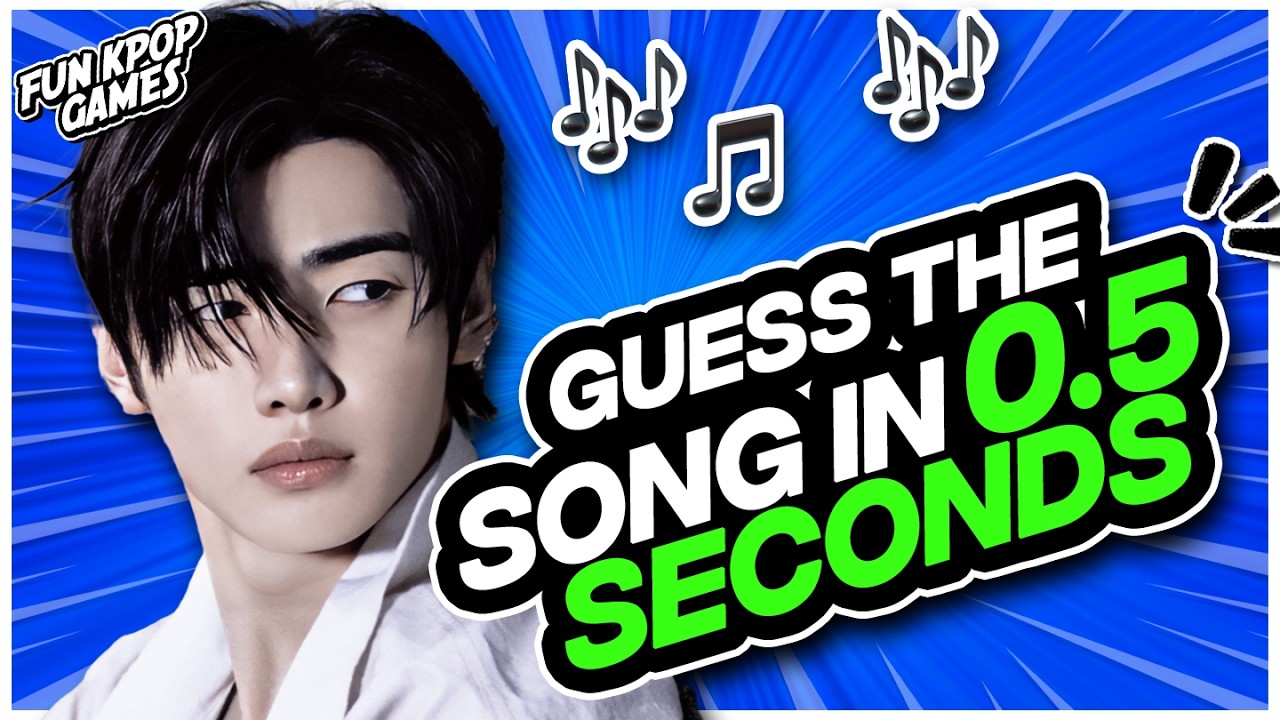 ⭐ CAN YOU GUESS THE KPOP SONG IN 0,5 SECONDS? | KPOP QUIZ  - FUN KPOP GAMES 2026