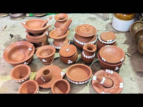 Miniature Clay Kitchen