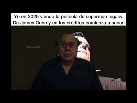 Yo en 2025 viendo la película de superman legacy
