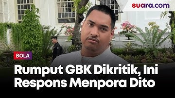 Rumput GBK Dikritik saat Timnas Indonesia vs Australia, Menpora Bilang Begini