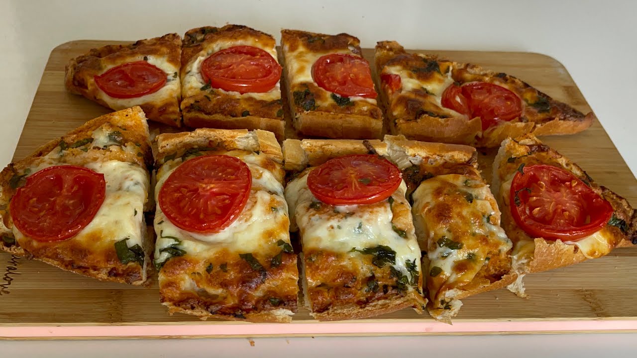 SADECE 1 ADET EKMEK İSTEDİĞİNİZ MALZEME ❗️SAHUR İÇİN EN PRATİK PİZZA????