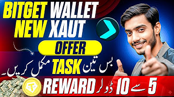 Bitget Wallet XAUT Offer || Bitget New offer today || Bitget New Airdrop || Bitget Wallet Campaign