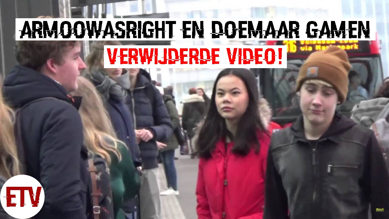 ArmooWasRight & DoeMaarGamen - mensen beledigen (Verwijderde video)