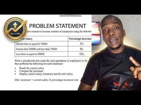 How to Solve Pseudocode Loops with Nested IF Conditions | KCSE 2021 Paper 1