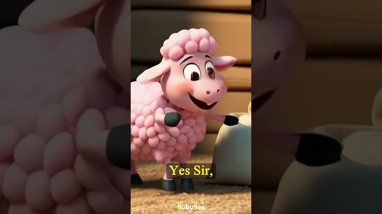 Baa Baa Pink Sheep 🐑💗 | Cute Nursery Rhyme for Kids | Baby Songs & Rhymes 