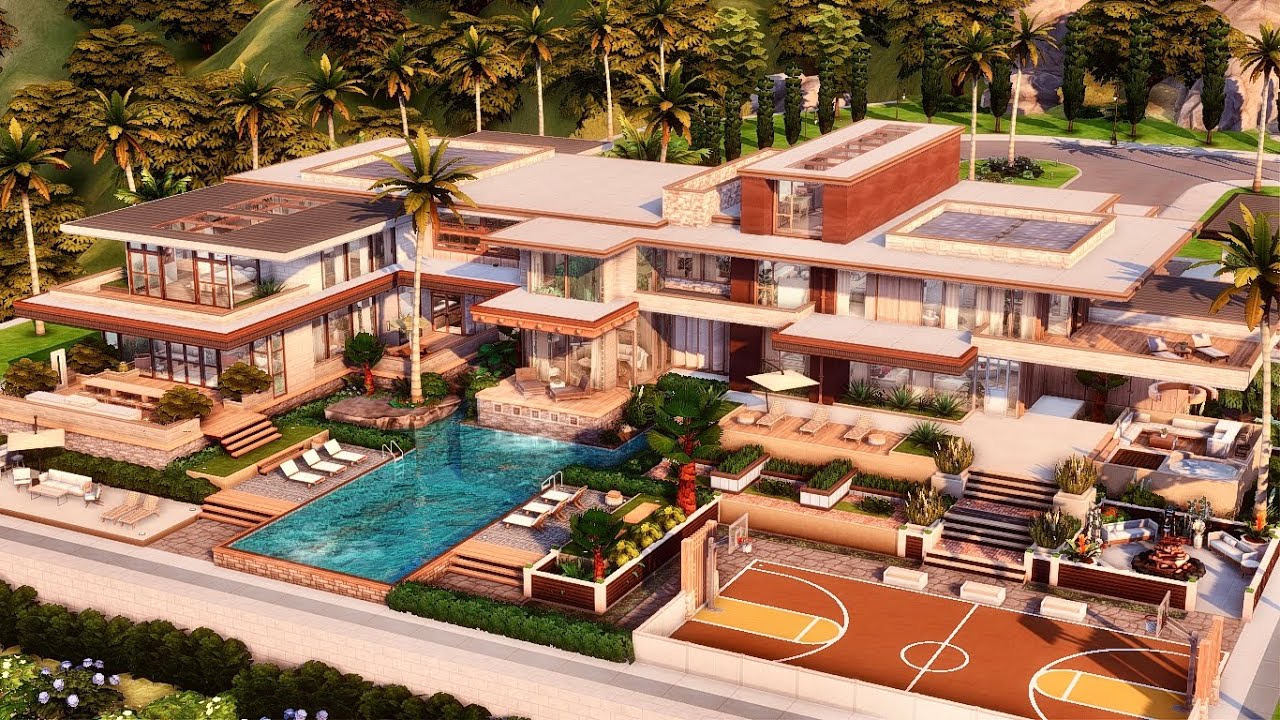 Luxury Mansion of the Future: Modern Design and Unparalleled Architecture! | Tour | The Sims 4 |