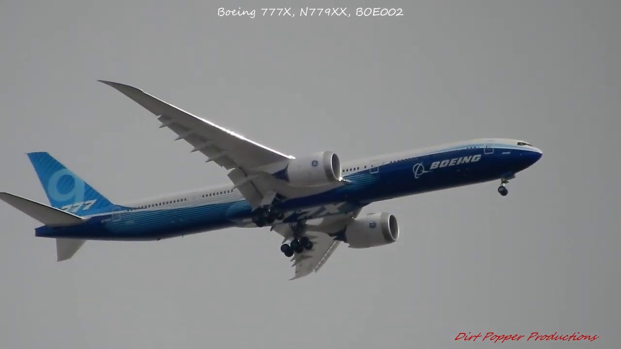 Boeing 777X, N779XX, BOE002 10-10-2020