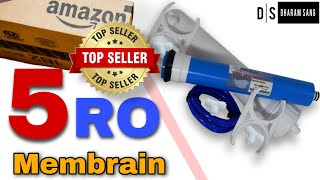 5 Best AMAZON RATED RO Membrane BRANDs For Household RO System (dharamsang)