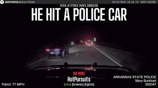 High-Speed I-40 Chase Turns Dangerous as Suspect Collides With Patrol Units