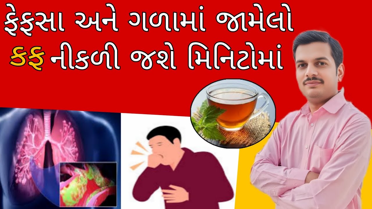 શરદી, કફ અને ઉધરસ નો ઘરેલુ ઉપચાર | છાતીમા ચોટેલો કફ નીકળી જશે બહાર | homeremedy for cold and cough 
