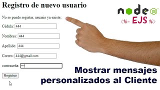 Tutorial EJS: Plantilla Básica con Express y Mostrar Mensajes en tu Página Web