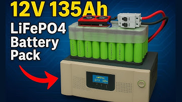 Safely Build a 12V 135Ah LiFePO4 Battery Pack – DIY Step-by-Step!