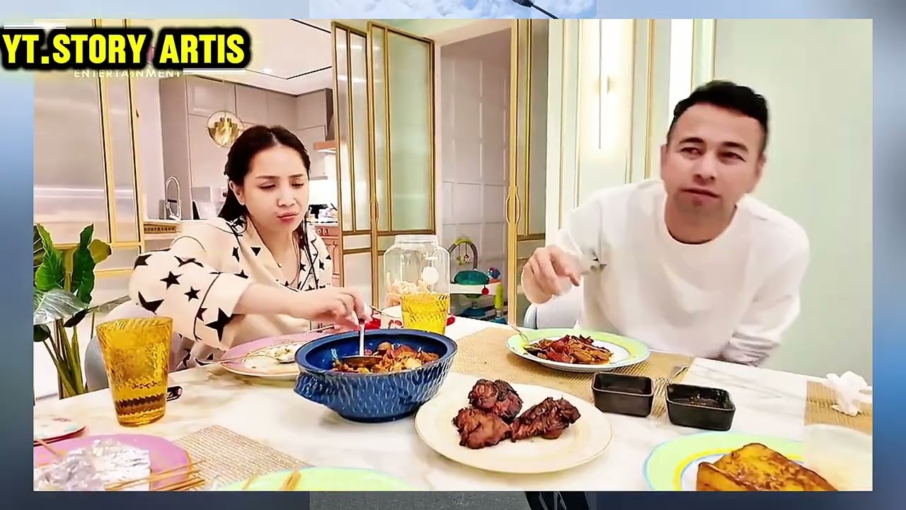 Mama gigi sahur ber 2 sama papa raffih