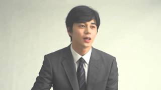 東出昌大出演「トリスクラシック」CMメイキング
