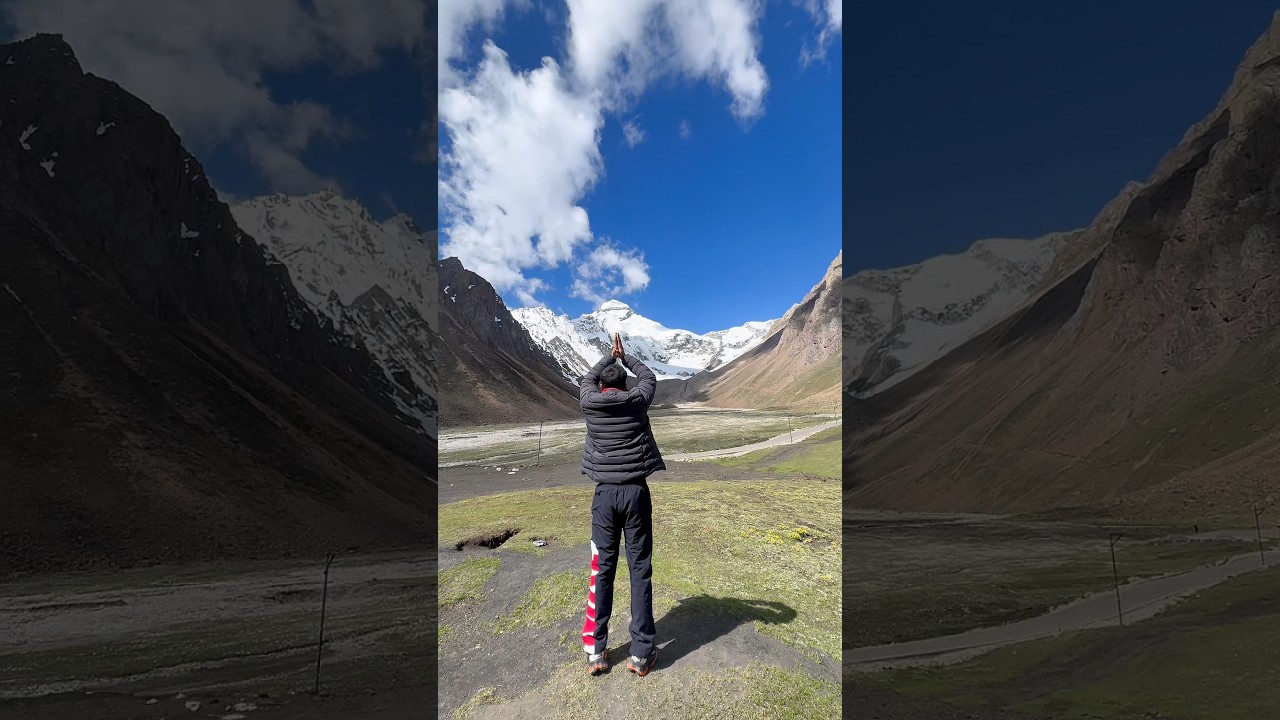 Finally Adi Kailash! 🔱🏔️ #jhotta #minivlog #adikailash #mountain #pahadi #mountains