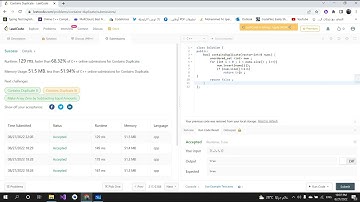 بالعربي - ++Contains Duplicate - Leetcode 217 - C