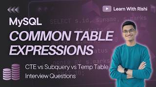 21. SQL CTE (WITH Clause) Explained | Common Table Expressions Made Easy