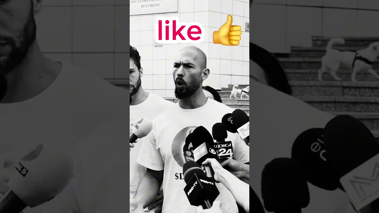 Andrew Tate is angry at Romania Court system 