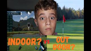 Indoor Golf Simulator vs Real Golf Course ⛳️ | Which One Is Better!