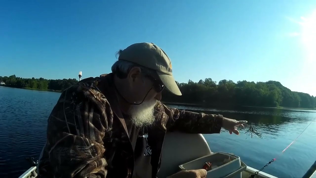 Steve Trolling for Striped Bass