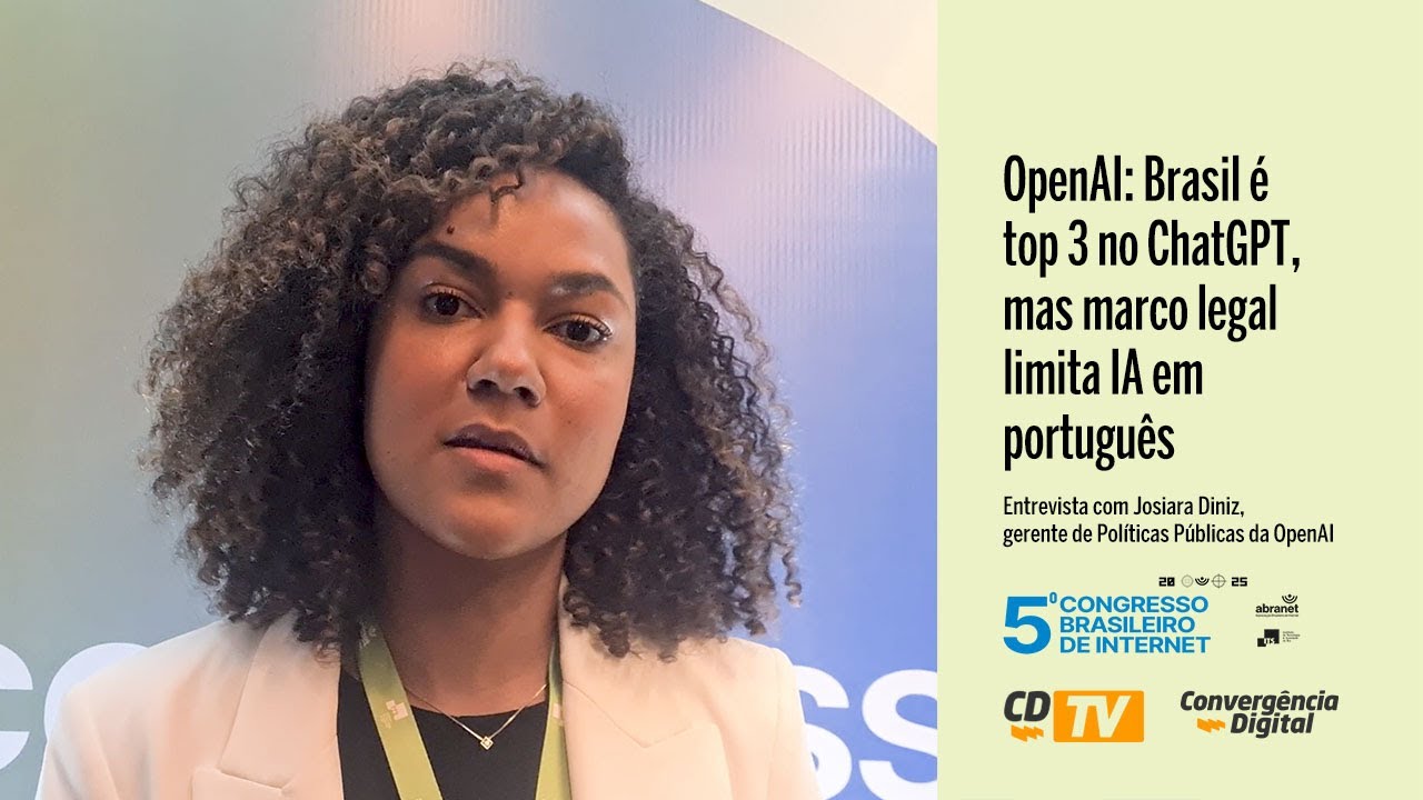 OpenAI: Brasil é top 3 no ChatGPT, mas marco legal limita IA em